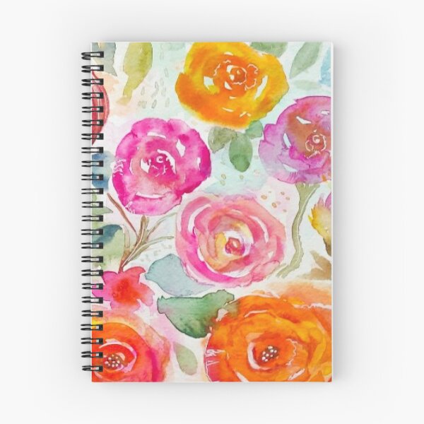 Item preview, Pattern "Colorful roses" designed and sold by Liliana  Donato.