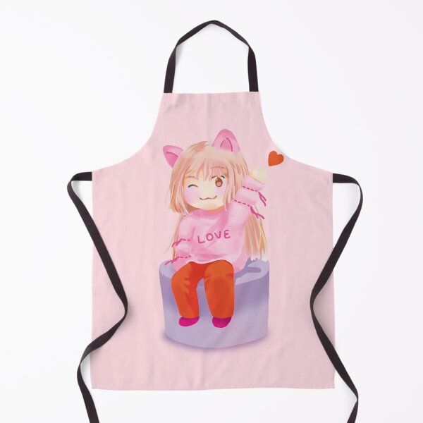 Item preview, Pink maneki neko lucky cat raises left hand for love and good fortune designed and sold by Bo-Yin.