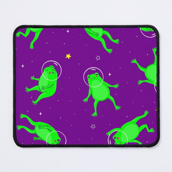 Item preview, funny astronaut frogs space purple designed and sold by Gossip Rag.