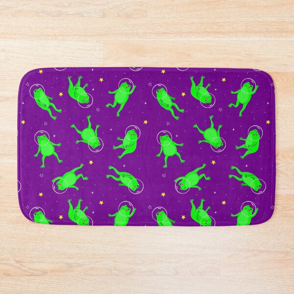 Item preview, funny astronaut frogs space purple designed and sold by Gossip Rag.