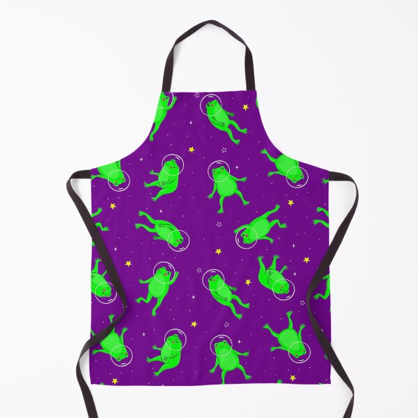 Item preview, funny astronaut frogs space purple designed and sold by Gossip Rag.