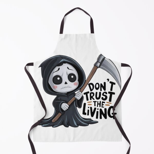 Item preview, Funny Grim Reaper Don't Trust The Living designed and sold by PlanetMarker.