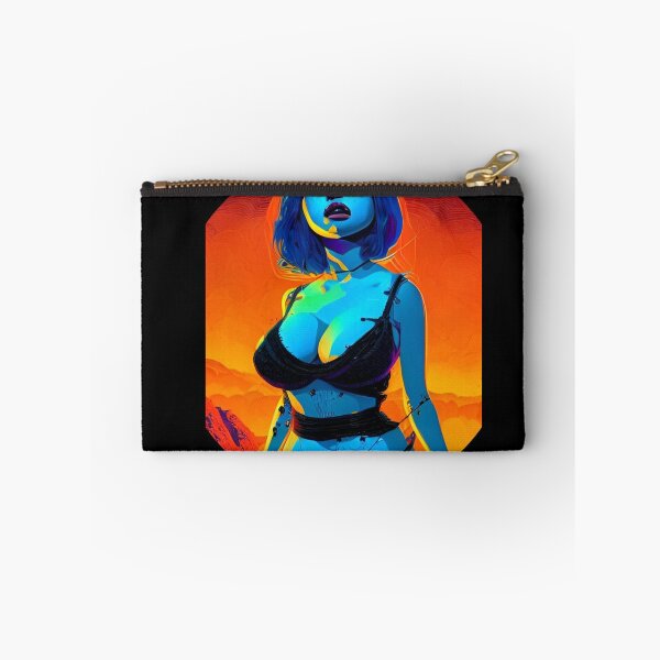 Item preview, Sexy Zombie Vibes Blue Hair  designed and sold by KnottyToons.