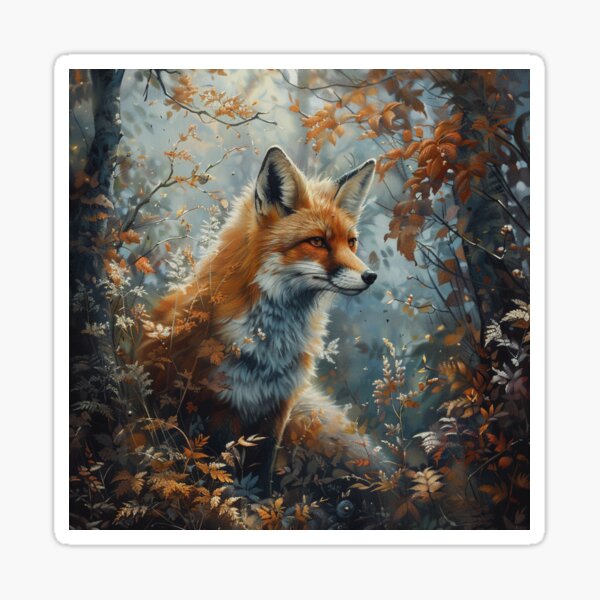 Item preview, Forest Fox designed and sold by FineArtsPro.