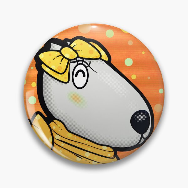 Item preview, Happy dog wearing a scalf and bow with a big smile  designed and sold by tennstudio.