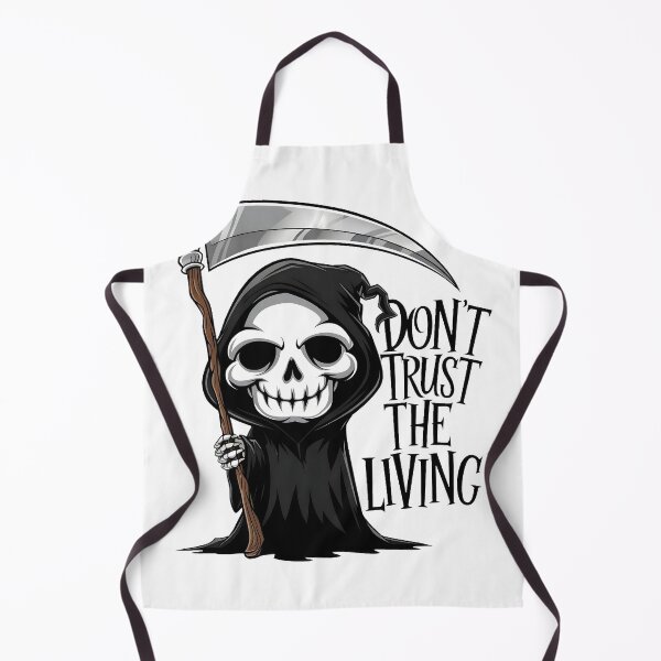 Item preview, Funny Grim Reaper Don't Trust The Living designed and sold by PlanetMarker.