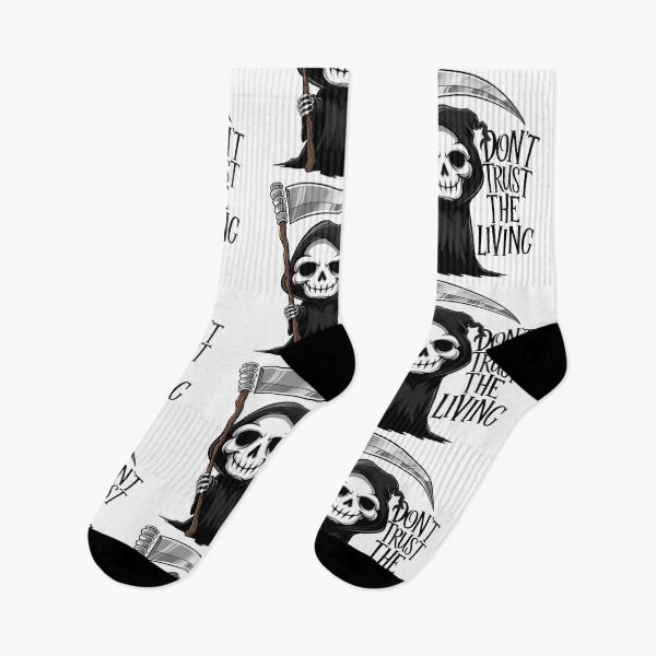 Item preview, Funny Grim Reaper Don't Trust The Living designed and sold by PlanetMarker.
