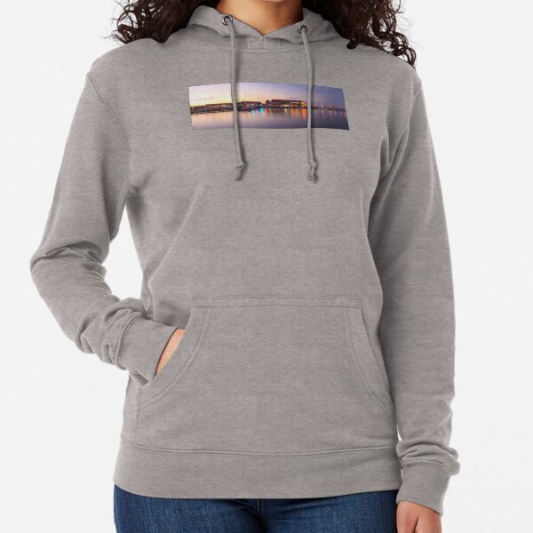 Harbour Lights, Hillarys Boat Harbour Lightweight Hoodie