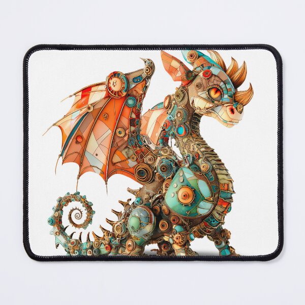 Item preview, Adorable Steampunk Dragon Design designed and sold by JohanSD.