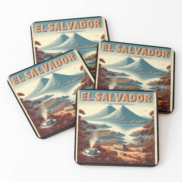 Item preview, El Salvador Travel Vintage Wall Art designed and sold by kestrada2906.