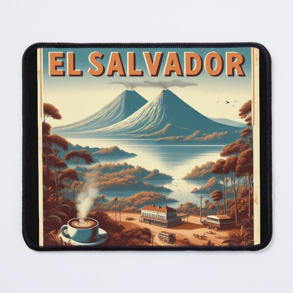 Item preview, El Salvador Travel Vintage Wall Art designed and sold by kestrada2906.