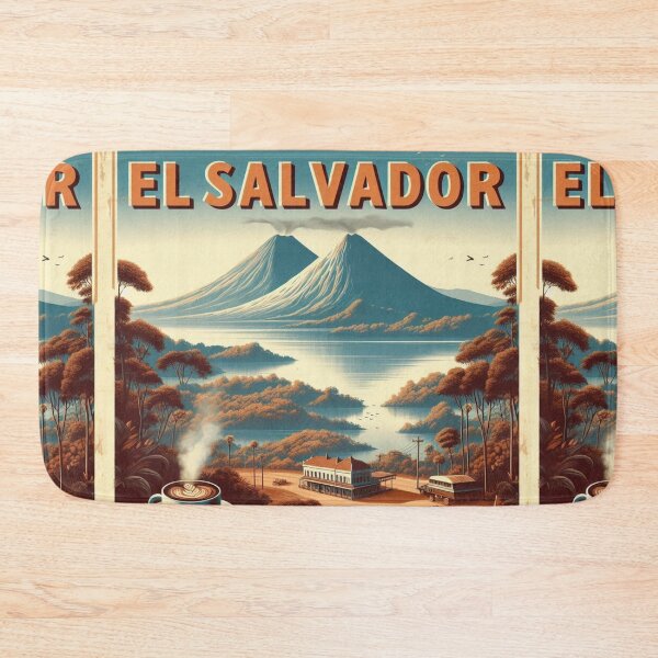 Item preview, El Salvador Travel Vintage Wall Art designed and sold by kestrada2906.