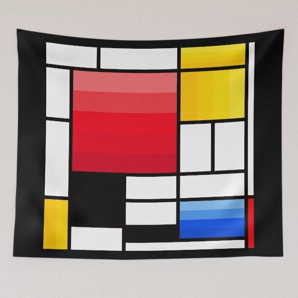 Item preview, Mondrian in a different Way designed and sold by Hell-Prints.
