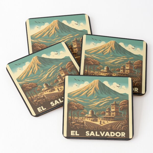 Item preview, Travel Vintage Wall Art El Salvador  designed and sold by kestrada2906.
