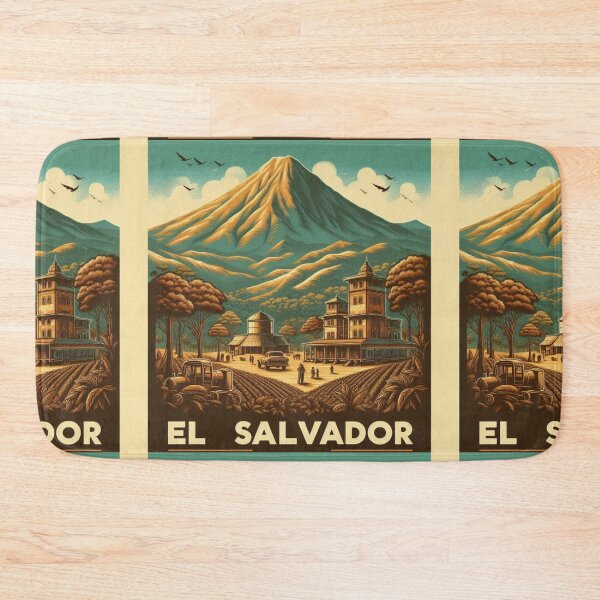 Item preview, Travel Vintage Wall Art El Salvador  designed and sold by kestrada2906.