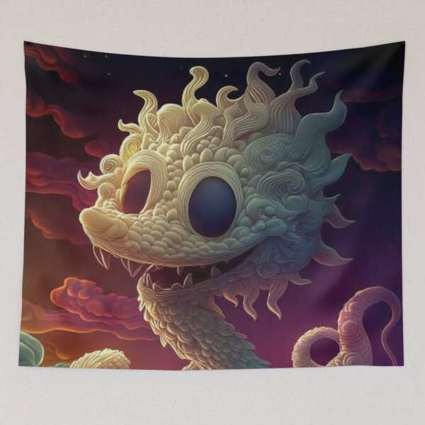 Item preview, Halloween Horror: Mythical Cloud Creature, Scary, Spooky, Beast designed and sold by Fantasy Masterpiece.
