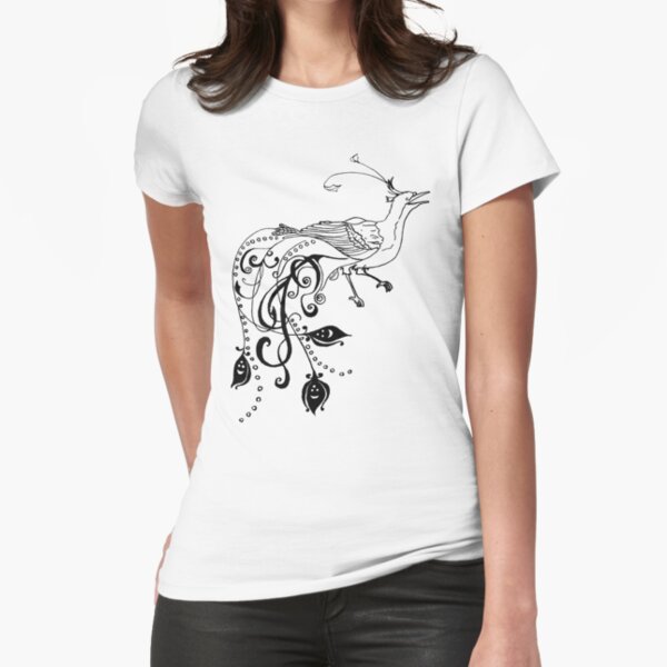 Bird of paradise 03 Fitted T-Shirt