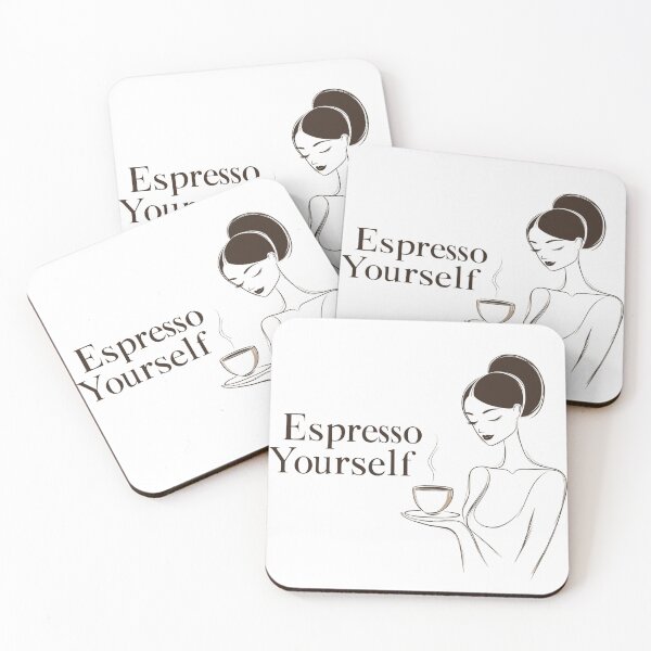 Item preview, Espresso Yourself - Coffee and Elegance designed and sold by Fab-Haven.