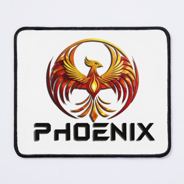 Item preview, A logo for Phoenix that features a red and gold bird designed and sold by PWDigitalArt.