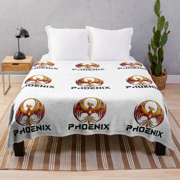 Item preview, A logo for Phoenix that features a red and gold bird designed and sold by PWDigitalArt.
