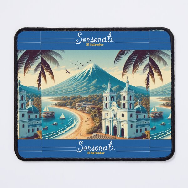 Item preview,  Wall  Art El Salvador | Sonsonate Travel Vintage Poster designed and sold by kestrada2906.