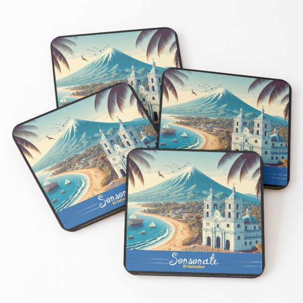 Item preview,  Wall  Art El Salvador | Sonsonate Travel Vintage Poster designed and sold by kestrada2906.