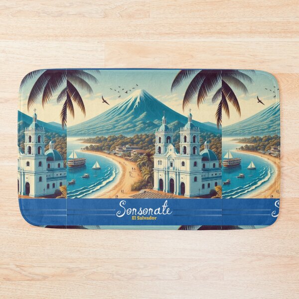 Item preview,  Wall  Art El Salvador | Sonsonate Travel Vintage Poster designed and sold by kestrada2906.