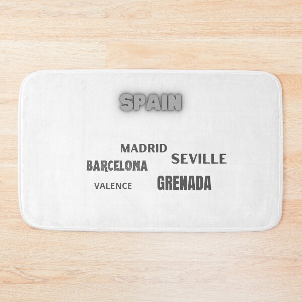 Artikelvorschau, Spanien – Madrid, Sevilla, Barcelona, Granada, Valencia – 5 größte Städte entworfen und verkauft von citmgpod.