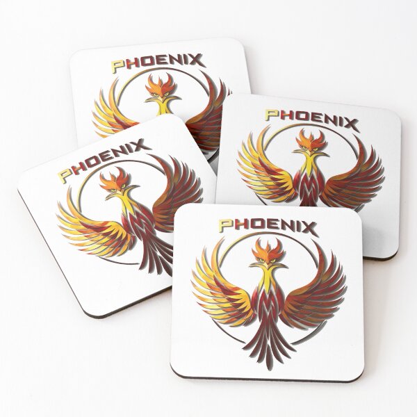 Item preview, A bird logo with the word Phoenix written below it designed and sold by PWDigitalArt.