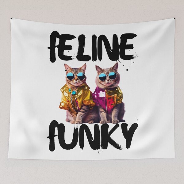 Item preview, Feline Funky: Disco Star Cats Funny Design designed and sold by Fredster1966.