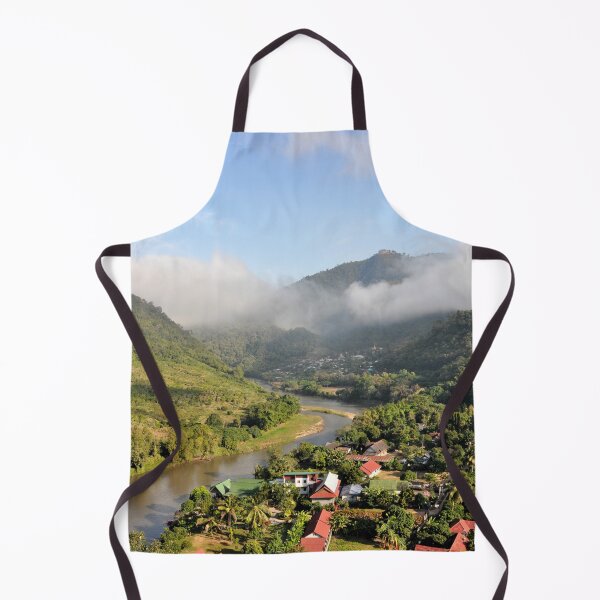 Item preview, Tha Ton: Stunning View of the River and Hills designed and sold by franck380.