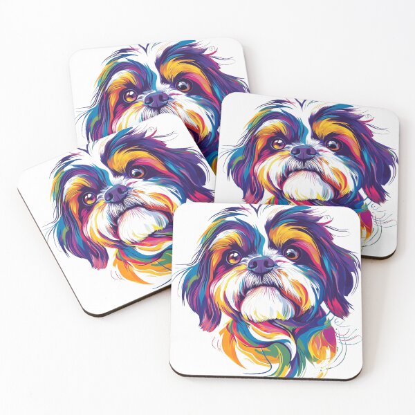 Item preview, Colorful Dog - Pop Art designed and sold by Fab-Haven.