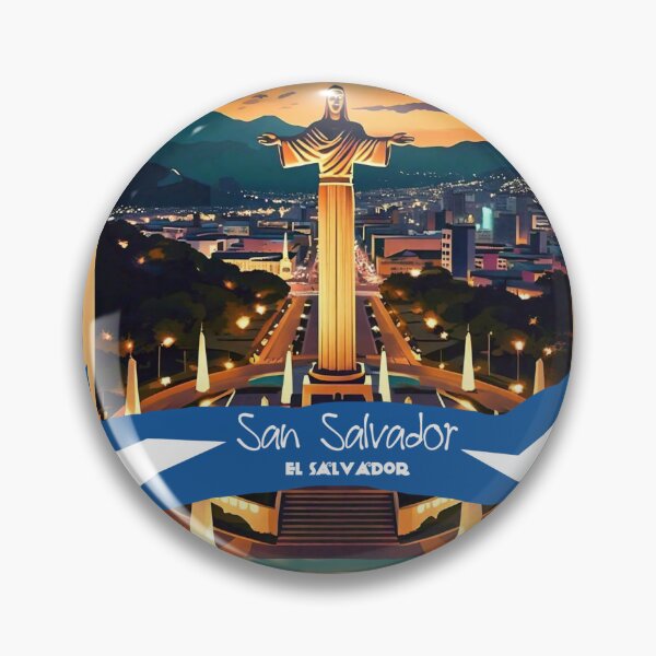 Item preview, Wall  Art El Salvador | San Salvador Travel Vintage Poster designed and sold by kestrada2906.