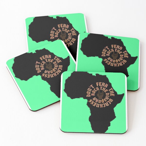 Item preview, Don’t Fear The Blackness (Green/Sign of the Horns) designed and sold by RockTheDiaspora.