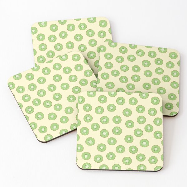 Item preview, Kiwifruit Pattern Pale Yellow Background designed and sold by Piwakawaka-CA.