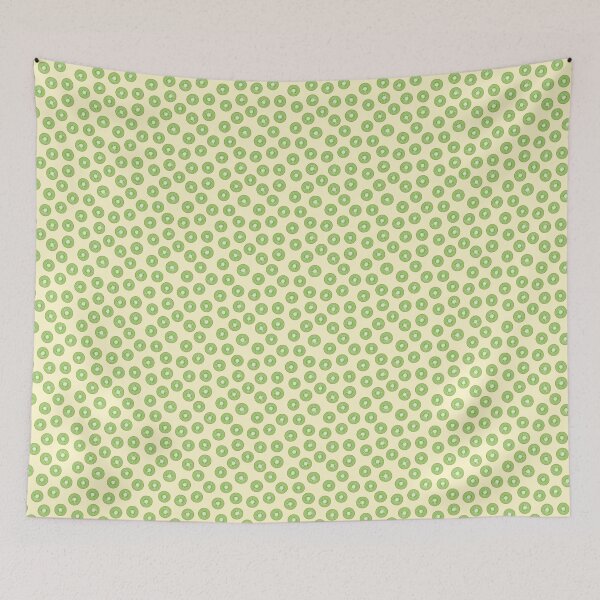 Item preview, Kiwifruit Pattern Pale Yellow Background designed and sold by Piwakawaka-CA.