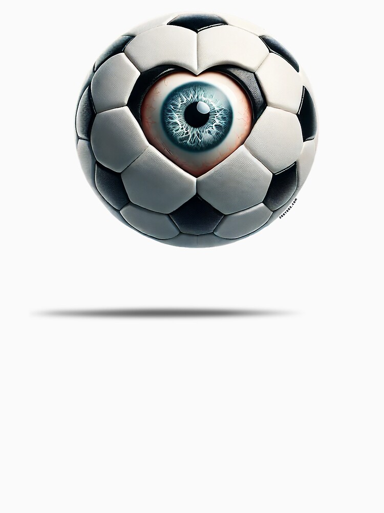 Thumbnail 7 of 7, Essential T-Shirt, Eye Love Soccer designed and sold by zeeteezofficial.