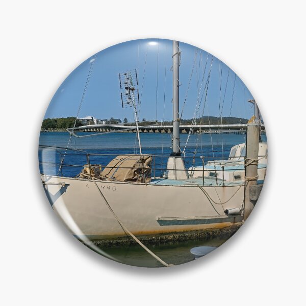 Item preview, Old Sailing Boat Tuncurry 738 designed and sold by kevin Chippindall.