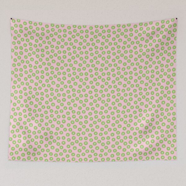 Item preview, Kiwifruit Pattern Soft Pink Background designed and sold by Piwakawaka-CA.