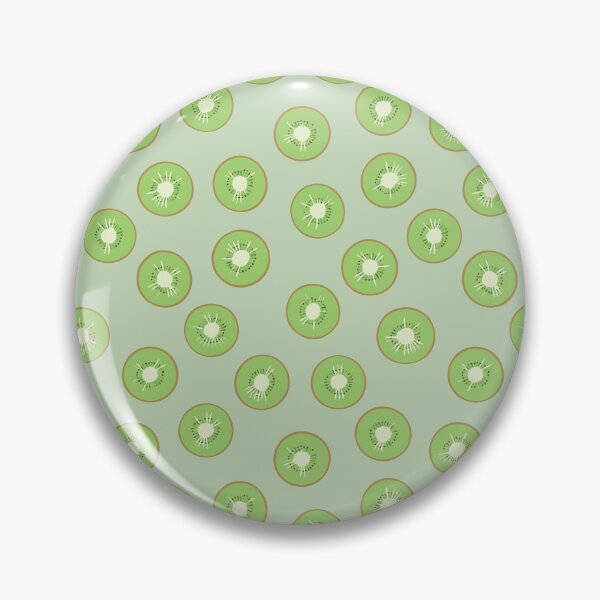 Item preview, Kiwifruit Pattern Sage Green Background designed and sold by Piwakawaka-CA.