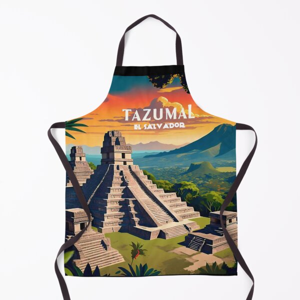 Item preview, Wall  Art El Salvador | Tazumal Travel Vintage Poster designed and sold by kestrada2906.