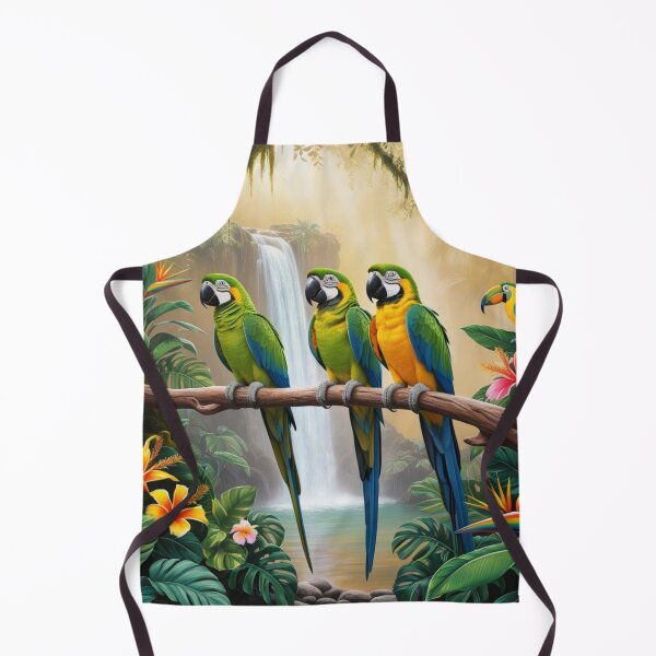 Item preview, Four Parrots in a Forest designed and sold by laguitan10.