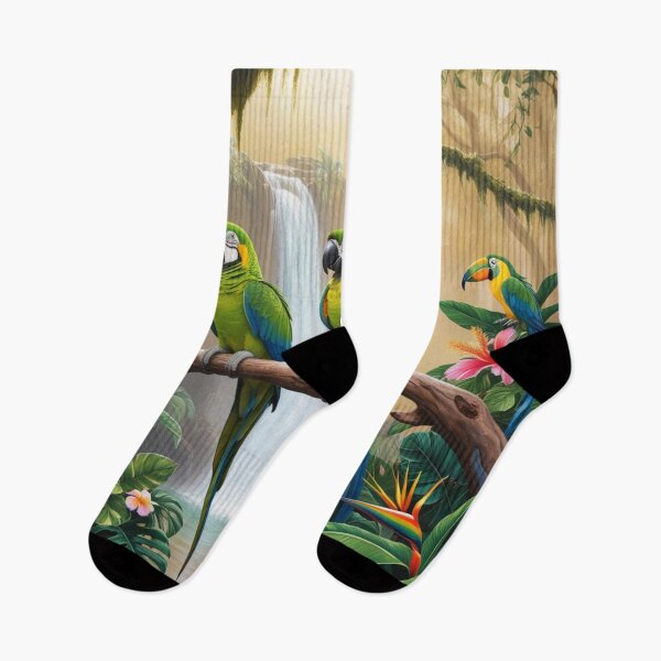 Item preview, Four Parrots in a Forest designed and sold by laguitan10.