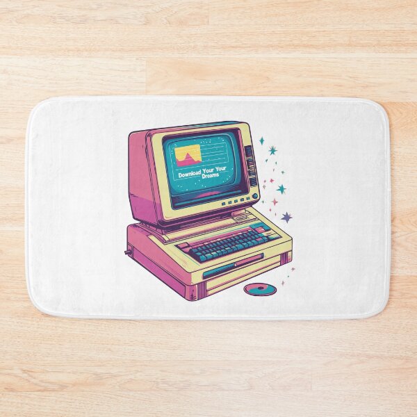 Item preview, Retro Tech Dreams – Vintage Computer Y2K T-Shirt designed and sold by Uniquely4You2.