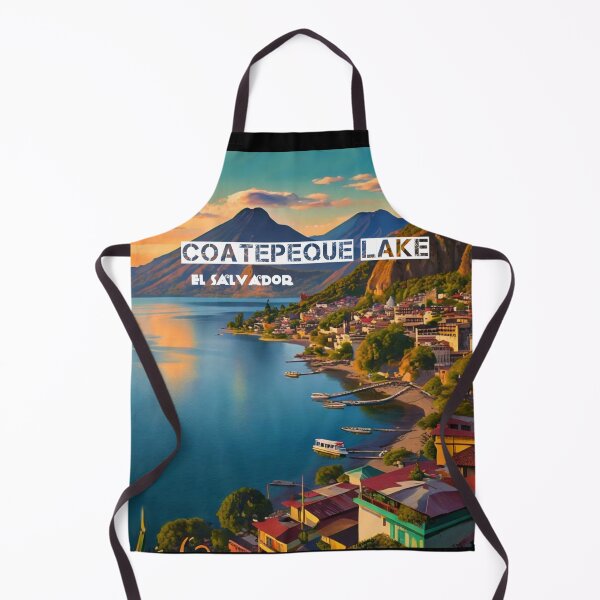 Item preview, Wall  Art El Salvador | Coatepeque Lake Travel Vintage Poster designed and sold by kestrada2906.