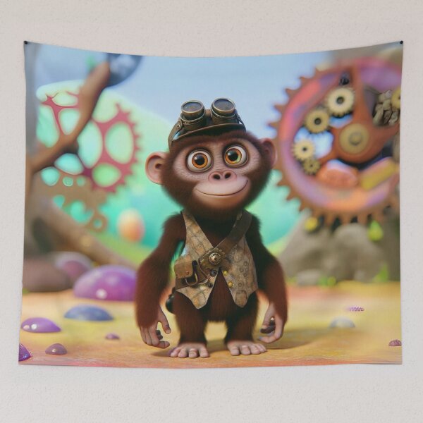 Item preview, Steampunk Australopithecus designed and sold by Sillytoe.