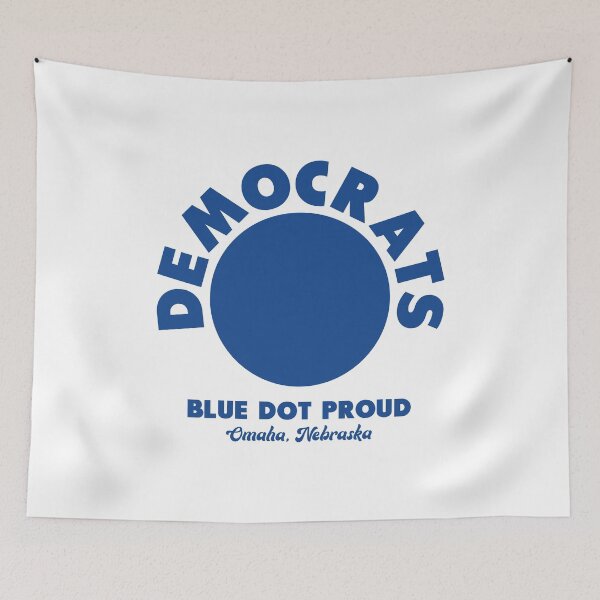 Item preview, Blue Dot - Democrats  designed and sold by Whimsical  Thinker.