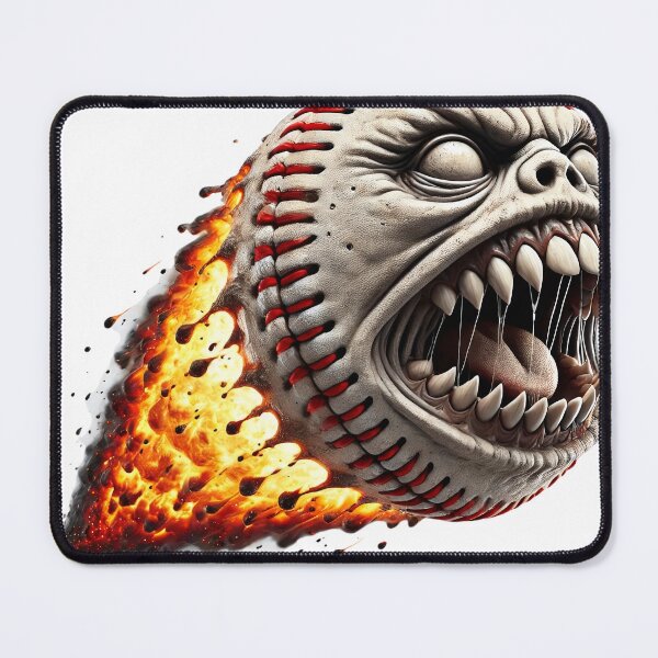 Item preview, Flaming rocket baseball screaming baseball designed and sold by Cord75.