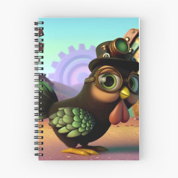 Item preview, Steampunk Australorp Chicken designed and sold by Sillytoe.