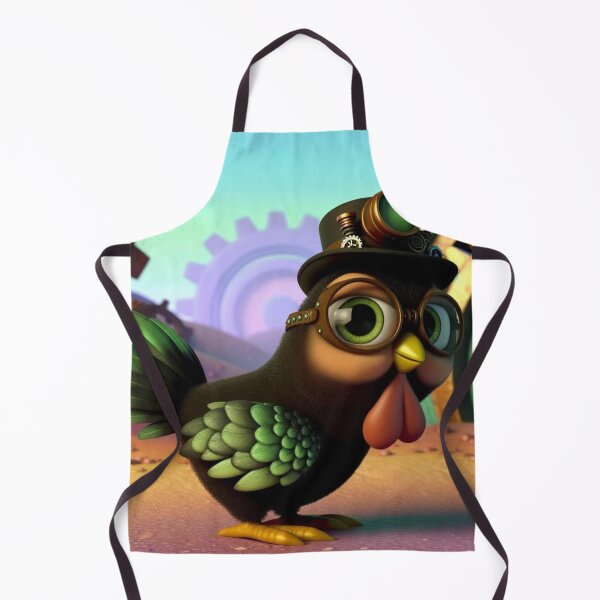 Item preview, Steampunk Australorp Chicken designed and sold by Sillytoe.